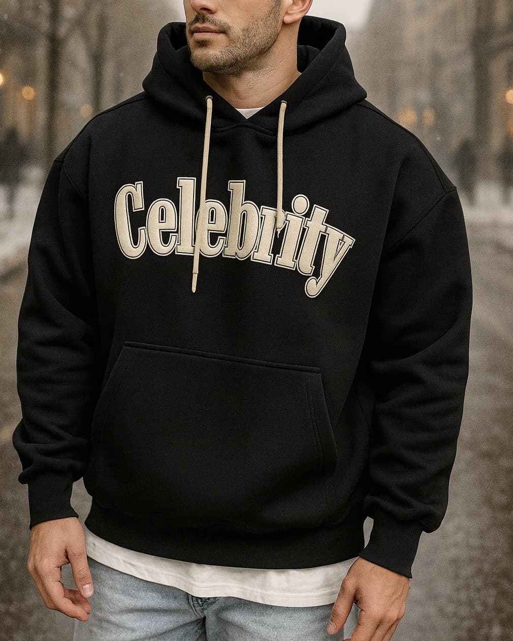 CELEBRITY HOODIE – BLACK